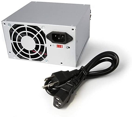 Fuente De Poder Pc Atx 600w 20 / 24 Pines Con Conector Sata
