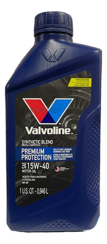 Aceite Valvoline | 15w40 Sintético*