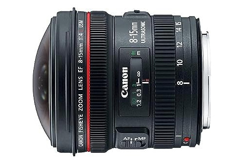 Canon Ef 8-15 Mm F / 4l Fisheye Usm Ultra-wide Zoom Lens Para Cámaras Canon Eos Slr.