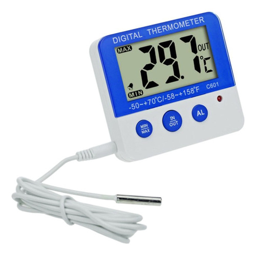 Termómetro Digital For Refrigerador Con Sonda Y Congelador