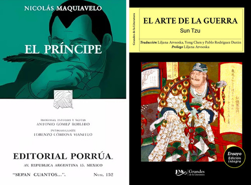 Pack 2 Libros - El Arte De La Guerra + El Pincipe Nicolas M.