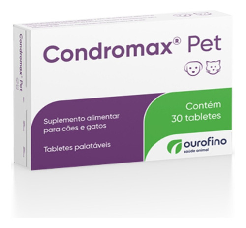 Suplemento Alimenticio Perros Y Gatos Condromax Pet 30tab