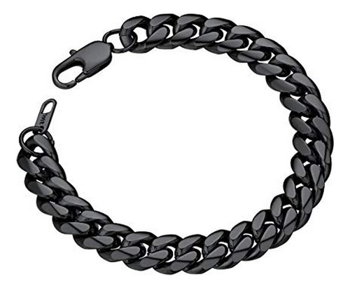 Pulsera Para Hombre Chunky Thick Curb Link Chain Bangle 19c