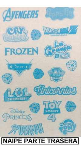 Imagen 9 de 9 de 10 Mazos D Cartas Naipes Infantil Motivos Varon Diverti Toys