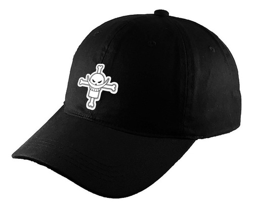 Gorra Clasica Algodón Negra One Piece R79