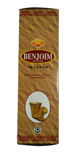 Incenso Indiano Sac Benjoim Cx.12un.8v.