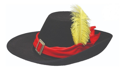 Sombrero Mosquetero - Gato Con Botas - D´artagnan