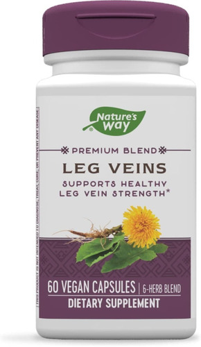 Nature's Way Mezcla Premium Venas Pierna Castaño Indias X60c