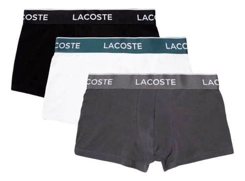 Boxer Lacoste Hombre Pack X 3  Art. 5h9681