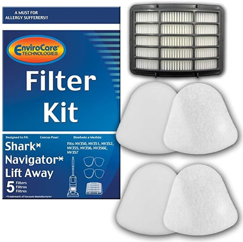 Envirocare Premium Filters Aspirador De Repuesto Para Shark 