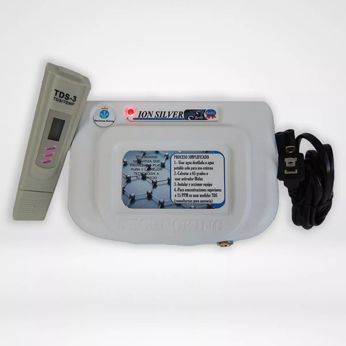 El Mejor Kit Generador Coloide Basic Ppm Plata Pura Ley