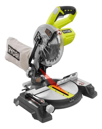 Ryobi 18 V One  7-1/4 Pulgadas Sierra Ingleteadora Inalámbri