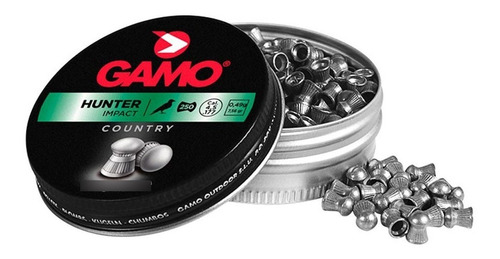 Chumbos Gamo Hunter 200un 6.35mm Caza Tiro