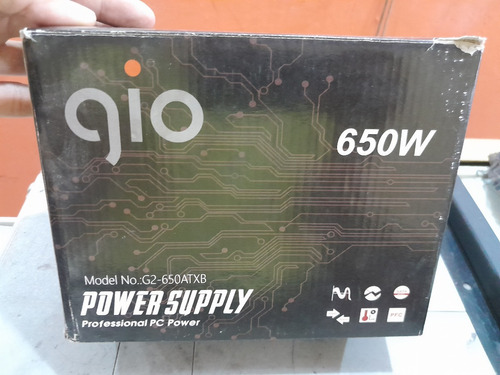 Fuente De Poder Gio 650w