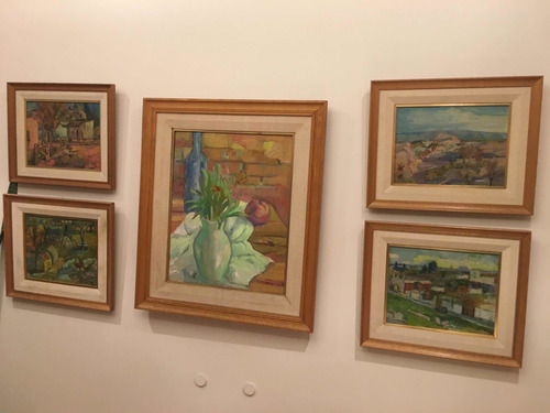 Oleo Sobre Tela Pintor Argentino Martin Rodolfo Alfredo