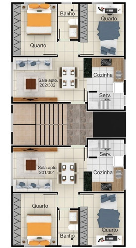 Imagem 4 de 16 de Cobertura Duplex À Venda, 2 Quartos, 1 Vaga, Parque Xangrilá - Contagem/mg - 2996