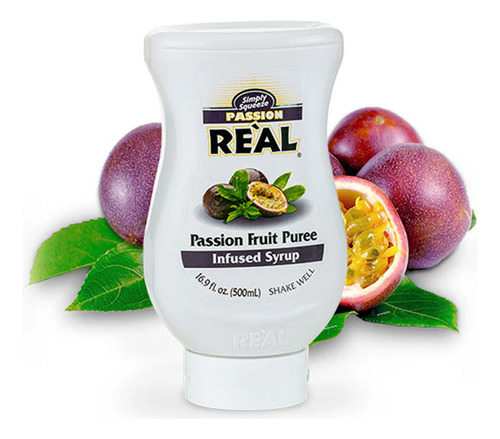 Paquete De 3 Jarabe Puree Real Passion Fruit 500 Ml