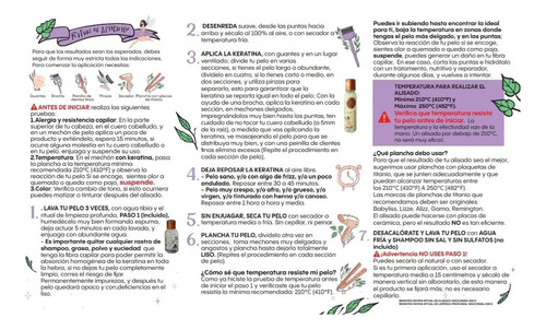 Tratamiento De Queratina Ritual Botanico 250 Ml Con 12 Aceit
