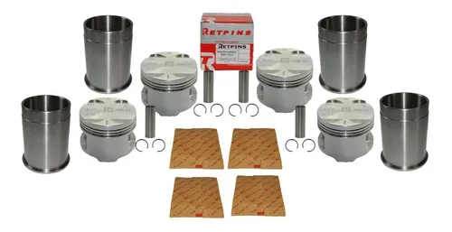 comprar Kit 4 Pistões Anéis Rik Std + 4 Camisa Honda Cbx 750