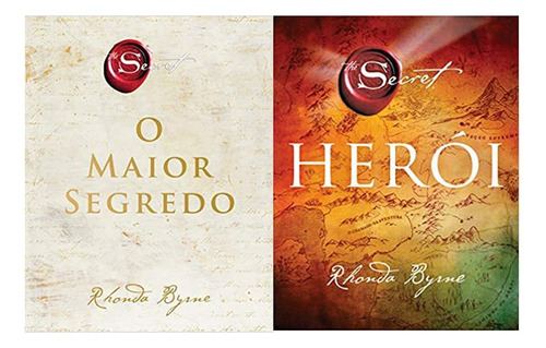 Kit 2 Livros Rhonda Byrne O Maior Segredo + O Heroi, De Rhonda Byrne. Editora Vida, Capa Dura