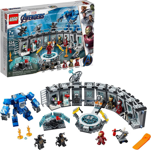 Kit De Construcción Lego Marvel 76125 , Trajes De Iron Man