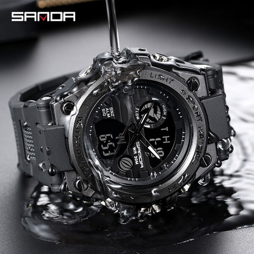 P Reloj Sanda 739, Reloj Deportivo Militar Resistente Al