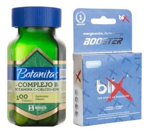 Blix Booster Maca Y Complejo B - Unidad a $8550