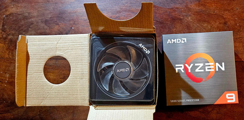 Amd Ryzen 9 5900x + Cooler Marca Amd Wraith Prism Rgb (Usado)