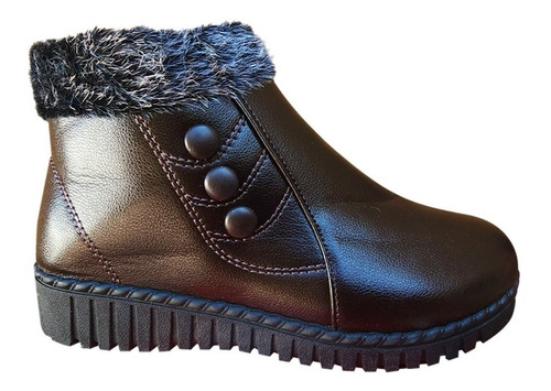 Zapato Calido De Mujer Para Invierno Con Chiporro - 7151