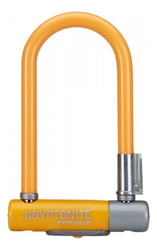 Candado Kryptonite New U Kryptolok Mini-7 Light Orange