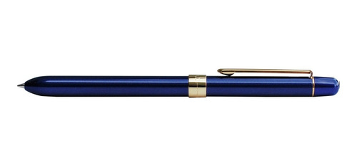 Imagen 1 de 4 de Penac Bolígrafo Multifunción 3f Azul Con Oro 
