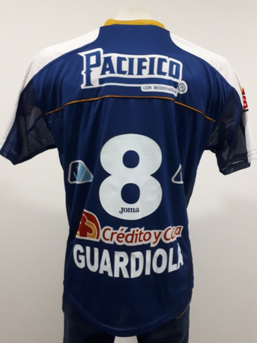 Jersey Pep Guardiola 8 Dorados Sinaloa Joma Visita Azul 2006