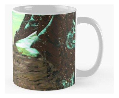 Taza Titan Cyborg Hyperion World Alien Landscape Ciencia Fic