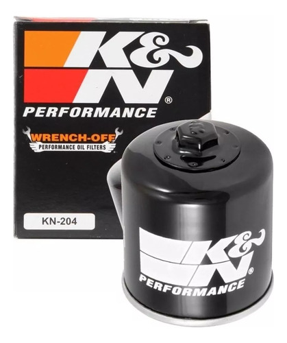 Filtro Oleo K&n Kn-204 Yamaha Yzf R1 Yzf R3 Yzf R6 Xj6 Mt 09