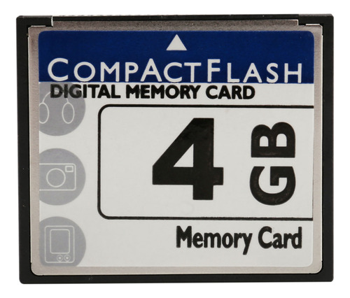 Tarjeta De Memoria Compact Flash Profesional De 4 Gb (blanca