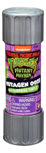 Tortugas Ninja Tubo Slime + Figura Sorpresa Mutagen Ooze Ed