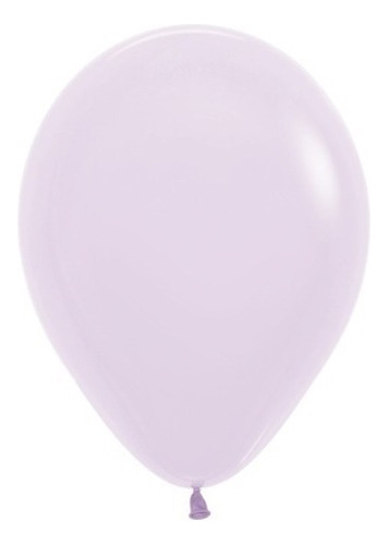 Globos R-9 Pastel Mate Lila - Sempertex X 50