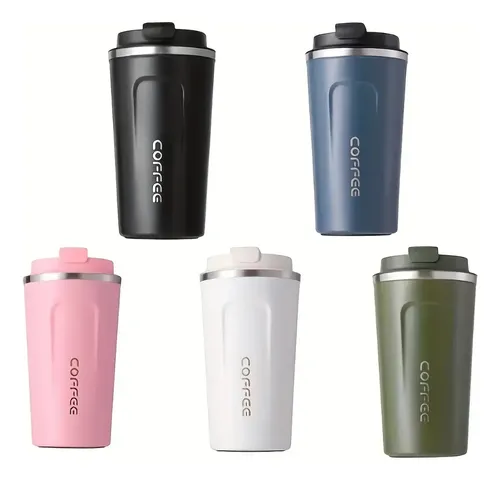 MLB 6254750980 Copo Termico Inox Cafe Cha Anti Vazamento Vacuum 500ml JM