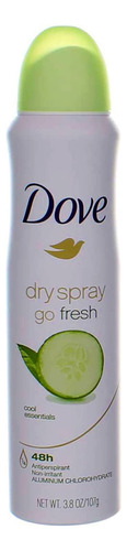 Desodorante Dove 3.8 fl Oz Spray Seco Cool Essentials Anti