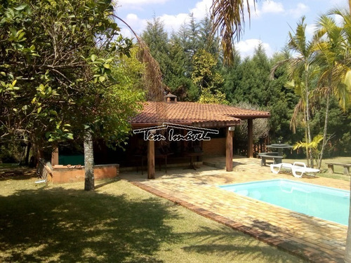 Imagem 9 de 21 de Chácara No Condomínio Fechado Vale Das Orquídeas Em Iperó. Piscina E Churrasqueira! - Ch00586 - 69437595