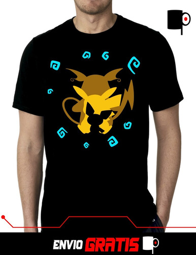 Playera Pokemon Pikachu