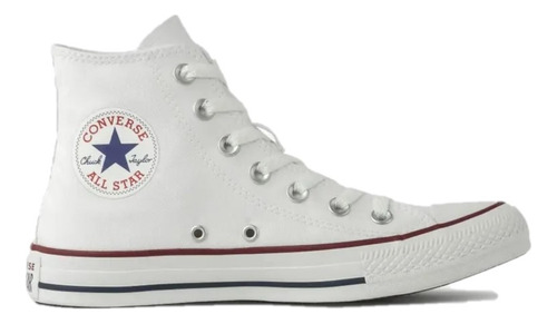 Tenis All Star Feminino Branco Cano Alto