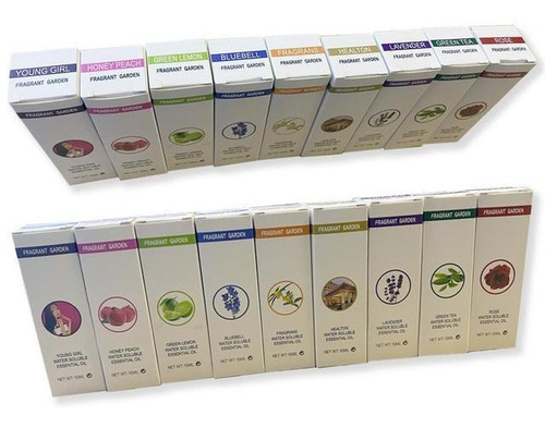 Imagen 7 de 10 de Pack 12 Esencias Aromas Aceites P/ Vaporizador Humidificador