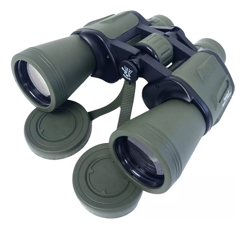 Binoculares 20x50 Verde Militar Con Estuche