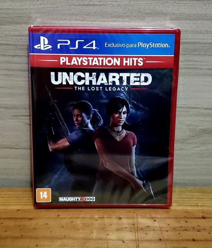 Uncharted The Lost Legacy Hits  - Ps4 - Midia Fisica Lacrado