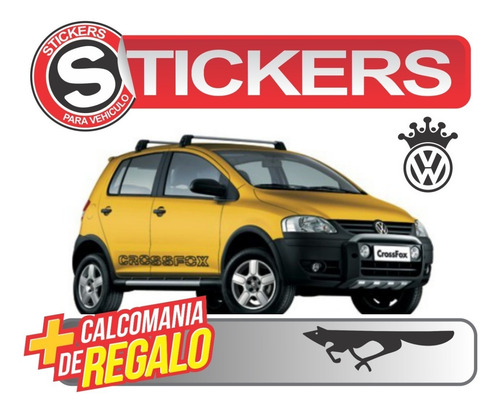 Calcomanías Crossfox Volswagen Repuesto