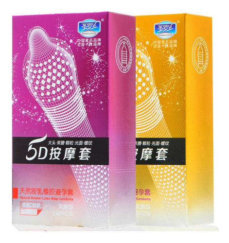 Saint Laurent Condoms 5d Massage 24pcs