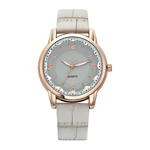 Reloj Mujer Cuero Banda Simple Moda Masculina