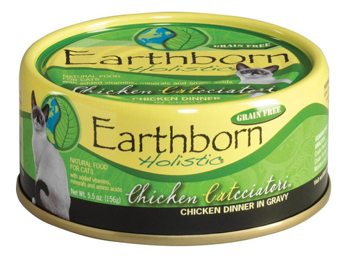 Earthborn Holistic Chicken Catcciatori Alimento Enlatado Par