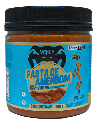 Pasta De Amendoim Venum - Coco Queimado